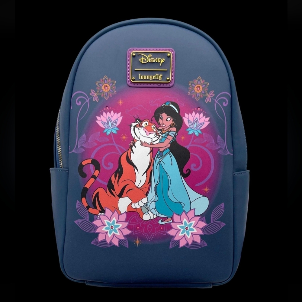 Loungefly Jasmine and Raja Scene mini Backpack - Picture 1 of 3